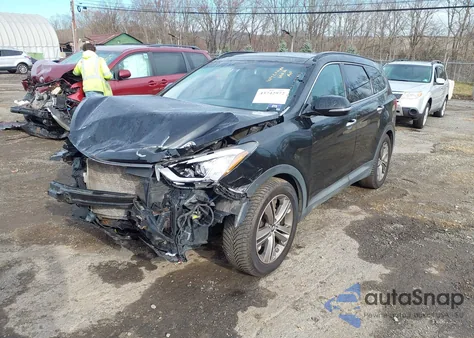 2013 Hyundai Santa Fe Limited from USA, damaged, VIN KM8SRDHF6DU004059